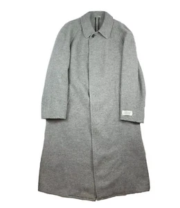 Belvest Light Gray Mens Pure Wool Topcoat Size Mens 40R NWT - Picture 1 of 7