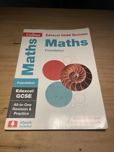 Edexcel GCSE 9-1 All In One Revision Practice Maths Foundation - Picture 1 of 1