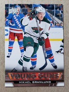2013-14 Upper Deck Young Guns Mikael Granlund RC #474 Minnesota Wild Rookie