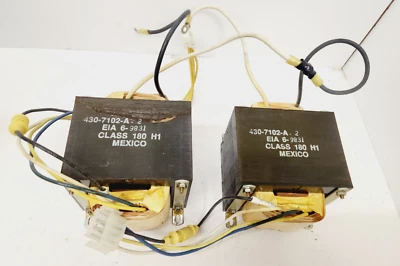 APC TRANSFORMER 2X-4307102A CLASS 180-H EIA 6-9831 - Image 1 of 4