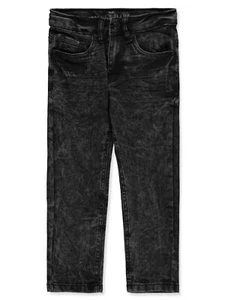 Steve's Jeans Boys' Stretch Fit Denim Slim Stone Jeans CRO01308BLA00004000000000 - Picture 1 of 3