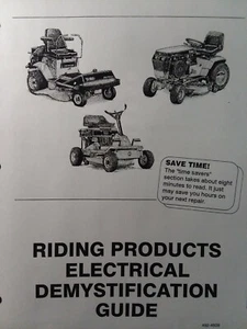 Toro Zero-Turn Timecutter Z Elektrische Entmystifizierung Schaltplan Handbuch - Bild 1 von 2
