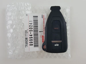ORIGINAL LEXUS LS430 02-06 OEM SMART KEY LESS ENTRY REMOTE FOB UNCUT 3-BUTTON OE - Picture 1 of 15