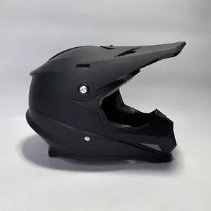 Z1R RISE HELMET FULL FACE BLACK MOTORCROSS DIRTBIKE XXL 2XL 63-64 CM - Picture 1 of 12