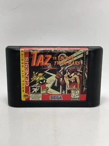 Taz in Escape From Mars (Sega Genesis, 1994) Cartridge Only - Tested - Picture 1 of 2