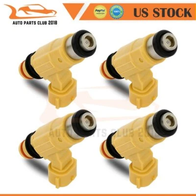 4 piezas inyectores de combustible para Chrysler Sebring Mitsubishi Eclipse 2,4 L 2001 2002-2005 Foto 1 de 4