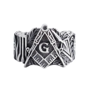 Latest Design Stainless Steel Ring Masonic jewelry freemason Cheap Masonic Rings - Picture 1 of 6