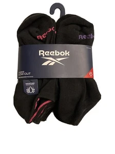 Calzino Reebok donna nero taglio basso taglia 4-10 (confezione da 6) - Foto 1 di 4