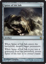 1x Spine of Ish Sah LP, English MTG Mirrodin Besieged