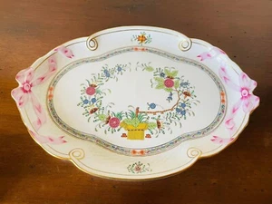 🔵 HEREND Indian Basketball groß XXL Tablett oval Top Zustand - Bild 1 von 3