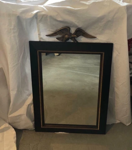MIRROR topped w Federalist EAGLE by Three Mountaineers OLDE PINE Black Gold Cover
