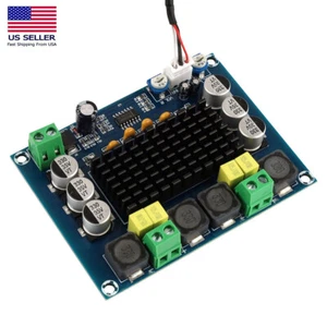 TPA3116D2 Digital Audio Power Amplifier Board 120W+120W Amp Module DC 12-26V 24V - Picture 1 of 12