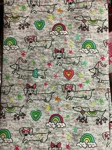 SCRUB TOP SIZES: M, L ROLLER PARTY PUPPY DOGS! NWT NURSE MEDICAL VET TECH CNA - Picture 1 of 13