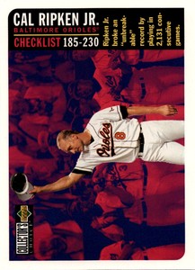 1996 Upper Deck #1 Cal Ripken Jr.