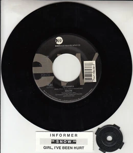 SNOW Informer 7" 45 rpm vinyl record RARE! + juke box title strip - Picture 1 of 1