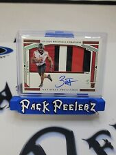 2020 PANINI NATIONAL TREASURES NT EMERALD ZACK MOSS ROOKIE PATCH AUTO RPA #1/5