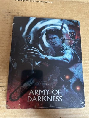 Army of Darkness (1993) US Reg A Scream Factory Blu Ray Steelbook NEW & SEALED - Image 1 of 4
