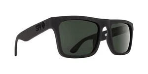 Authentische SPY+ Atlas Soft mattschwarz mit Happy grau grün polarisierter Sonnenbrille - Bild 1 von 8