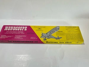 Vtg. Sig Classic Series Monocoup Kit# FF-25 - 24" Wing Span Length: 16" - Picture 1 of 2