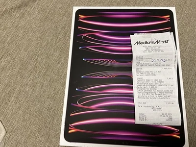 iPad Pro 12.9 ( 6 Gen. )   256 GB  Wifi  Spacegrau  - Bild 1 von 4