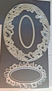 Stampin up Sizzix Metal Dies, Petal Labels (4 total dies) - Picture 1 of 1