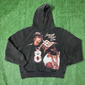 Rod Wave Merch Herren schwarz Legends Never Die Grafik Pullover Hoodie Sweatshirt S - Bild 1 von 6