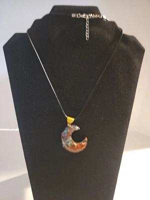 7 Orgonite Pendulum Necklace Healing Crystal - Image 1 of 3
