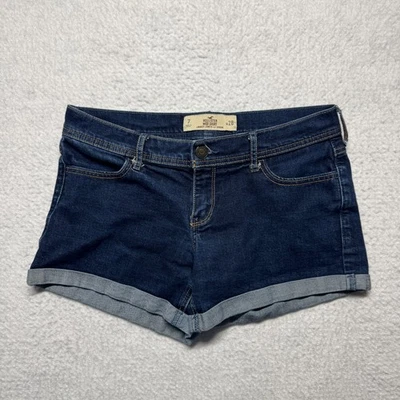 Hollister Denim Jean Midi Shorts Blue Women's Size 7 (32x4) - Image 1 of 4