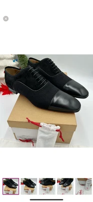 Christian Louboutin Hombre Greggo Plano Piel de Becerro Oxford Talla 46/US 13 Italia Foto 1 de 4