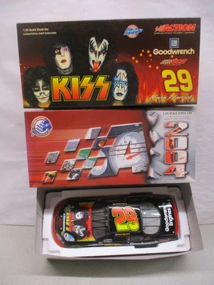 2004 Action Kevin Harvick Chevy рок-н-ролл GM Goodwrench KISS 1/24 - Изображение 1 из 3