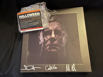 John Carpenter signed Halloween Complete Collection 6 LP Vinyl Box Set - Image 1 of 3