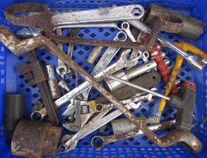 Lotto Lavoro Varie Tenditori Prese ecc Utensili Meccanici - Foto 1 di 4