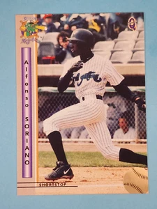 1999 Q-Cards Norwich Navigators RC Alfonso Soriano New York Yankees #21 - Bild 1 von 2