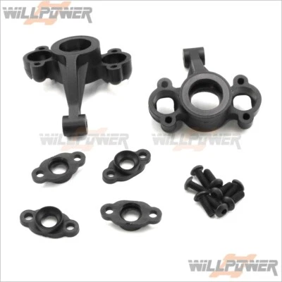 Front Steering Knuckles #11214 (RC-WillPower) HOBAO Hyper 10SC/MINI ST/TT10 - Image 1 of 3
