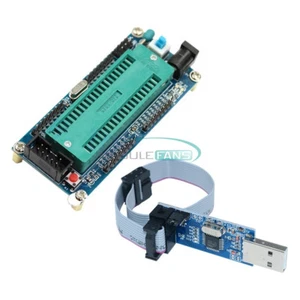 Scheda di sistema AVR minima ATMEGA16 ATmega32 + cavo programmatore USB ISP USBASP - Foto 1 di 27