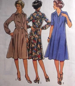 NEW & VINTAGE 1977 STYLE A-LINE DRESS SEWING PATTERN 2236 SIZE 14 92cm/36"B - Picture 1 of 2