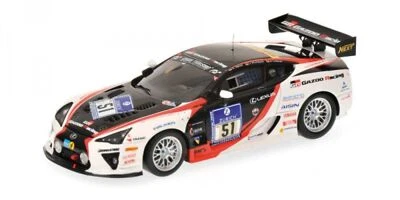 Minichamps 437101651 LEXUS LFA GAZOO LOTTERER 24H NURBURGRING 2010 1/43 - Immagine 1 di 3