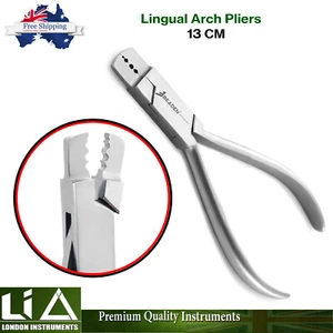 Orthodontic Lingual Arch Plier 13 CM Bracket Removing Braces Wire Bending Tools - Picture 1 of 5