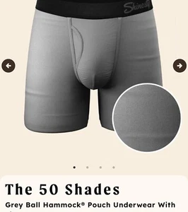 Shinesty Ball Hammock Mens Pouch Underwear Stay Weird “50 Shades” Sz S - Picture 1 of 1