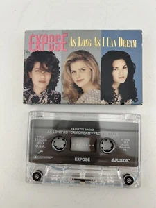 Expose - As Long As I Can Dream - Cassette - Picture 1 of 3