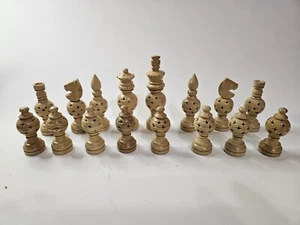 Wooden Chess Pieces 3.75 King - Picture 1 of 4