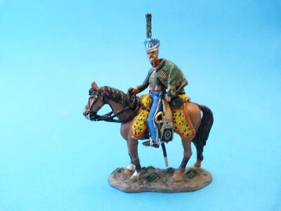 Cavalier DELPRADO premier empire n° 79 - Hussard des volontaires saxons 1813 - Photo 1/2