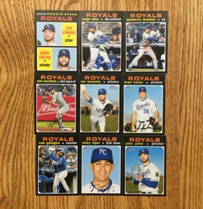 2020 Topps Heritage KANSAS CITY ROYALS TEAM SET - JORGE SOLER WHIT MERRIFIELD - Picture 1 of 2