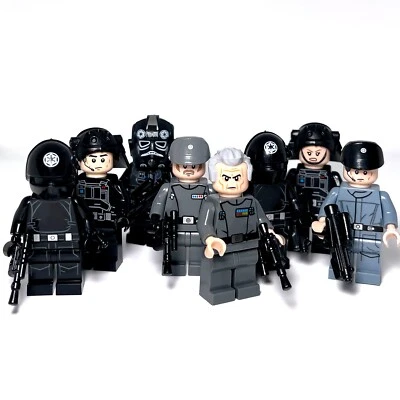 Death Star Wars Galatic Empire Custom Lego Moff Troopers Naval Crew Gunners