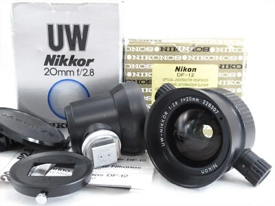 【RARE in BOX】Nikon UW Nikkor 20mm f/2.8 Lens for Nikonos Camera w/ GF-12 #5348 - Image 1 of 4