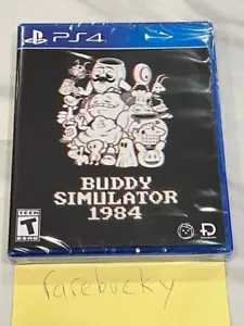 Buddy Simulator 1984 (PS4 Playstation 4) NEW SEALED Y-FOLD MINT, RARE LRG! - Picture 1 of 2