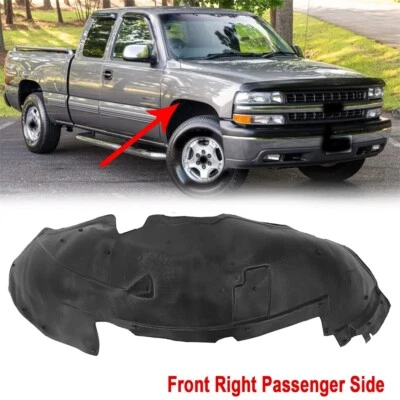Fender Liner For 1999-07 Chevrolet Silverado 1500 Front Passenger Side 22779790 Foto 1 de 4
