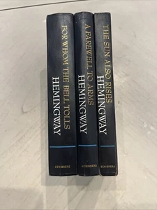 (3) Volume Set - ERNEST HEMINGWAY Hardcover Books - 1957 Scribners - Collectors - Bild 1 von 14