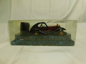 COCHE DE MADERA HECHO A MANO JOHN WEITZ Y BILLETERA DE CUERO GENUINO - Imagen 1 de 3