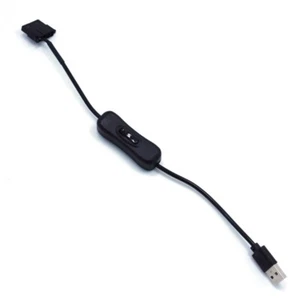 USB to 3/4-Pin 5V PWM CPU for Case Fan Connector USB to 3Pin/4Pin with ON/Off To - Picture 1 of 8